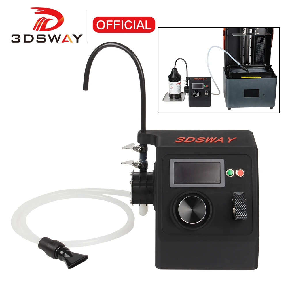 New ER03 3D Printer Light Curing Resin Electric Reclaimer Filtration Filter SLA LCD DLP Recycling Tool ANYCUBIC ELEGOO