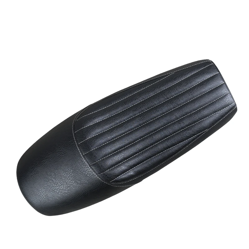 64cm Vintage Motorcycle Customized Handmade Hump Cushion for Black Seven Mash Mutt Stallions Seat