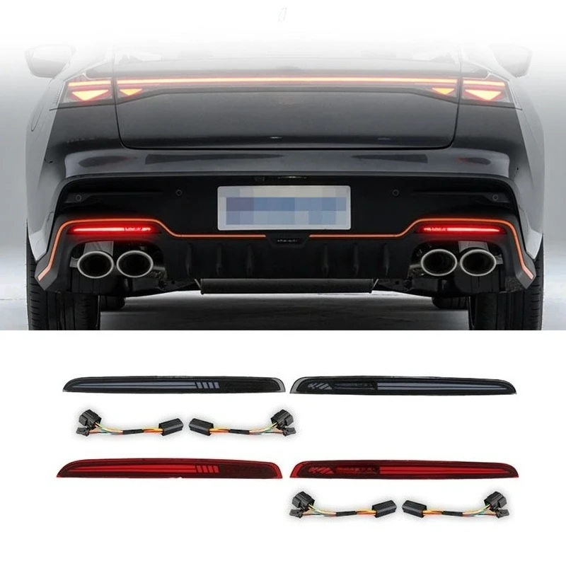 

For Changan UNIV 2025 Led Rear Bumper Reflector Light Flowing Turn Signal Brake Light Modification Accessories