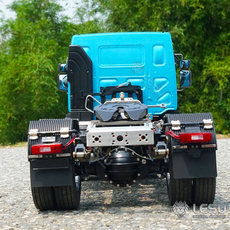 1/14 Lesu Z0029 4*2 4*4 camión Tractor Rc 2 velocidades transmisión coche Control remoto camión de construcción Toucan juguetes vehículo