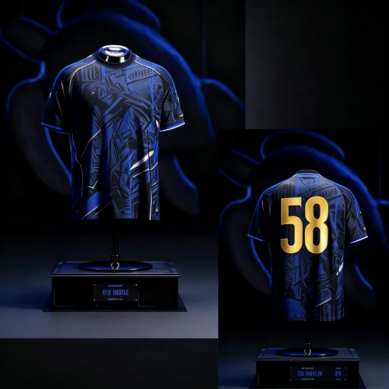 2026 New Inter Milan Clothing Coca Cola 3D Printing Sports and Leisure Comfortable Breathable Quick Drying Parent Child Clothing