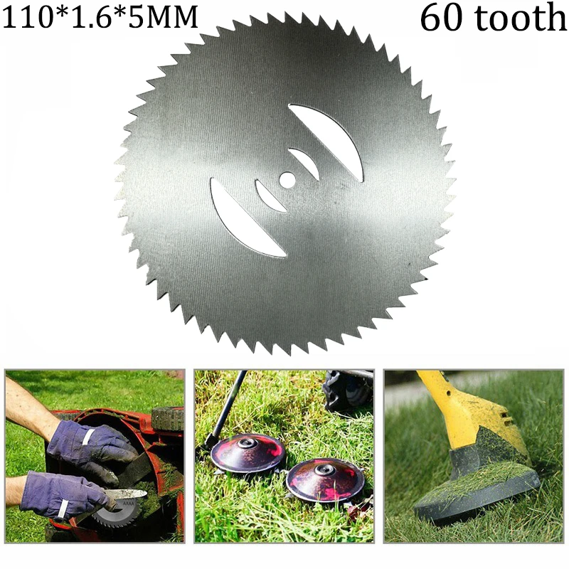 110mm Steel Circular Saw Blade HSS Mini Cutting Disc Rotary Tool for Wood Plastic Aluminum