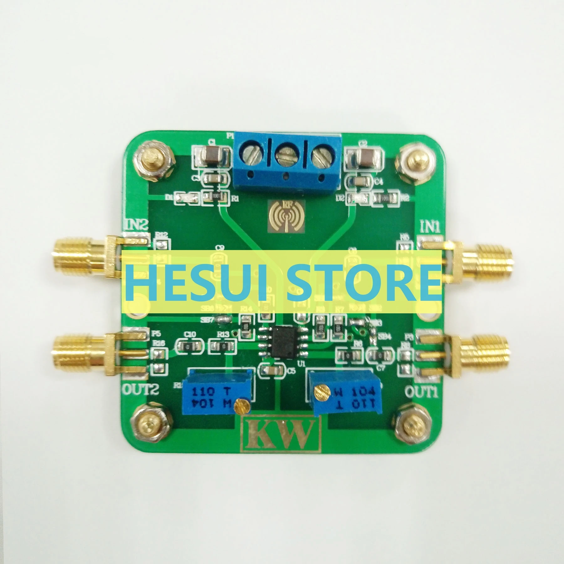 OPA2356 Low Noise amplifier module Gain bandwidth 200MHz low offset current 3pA