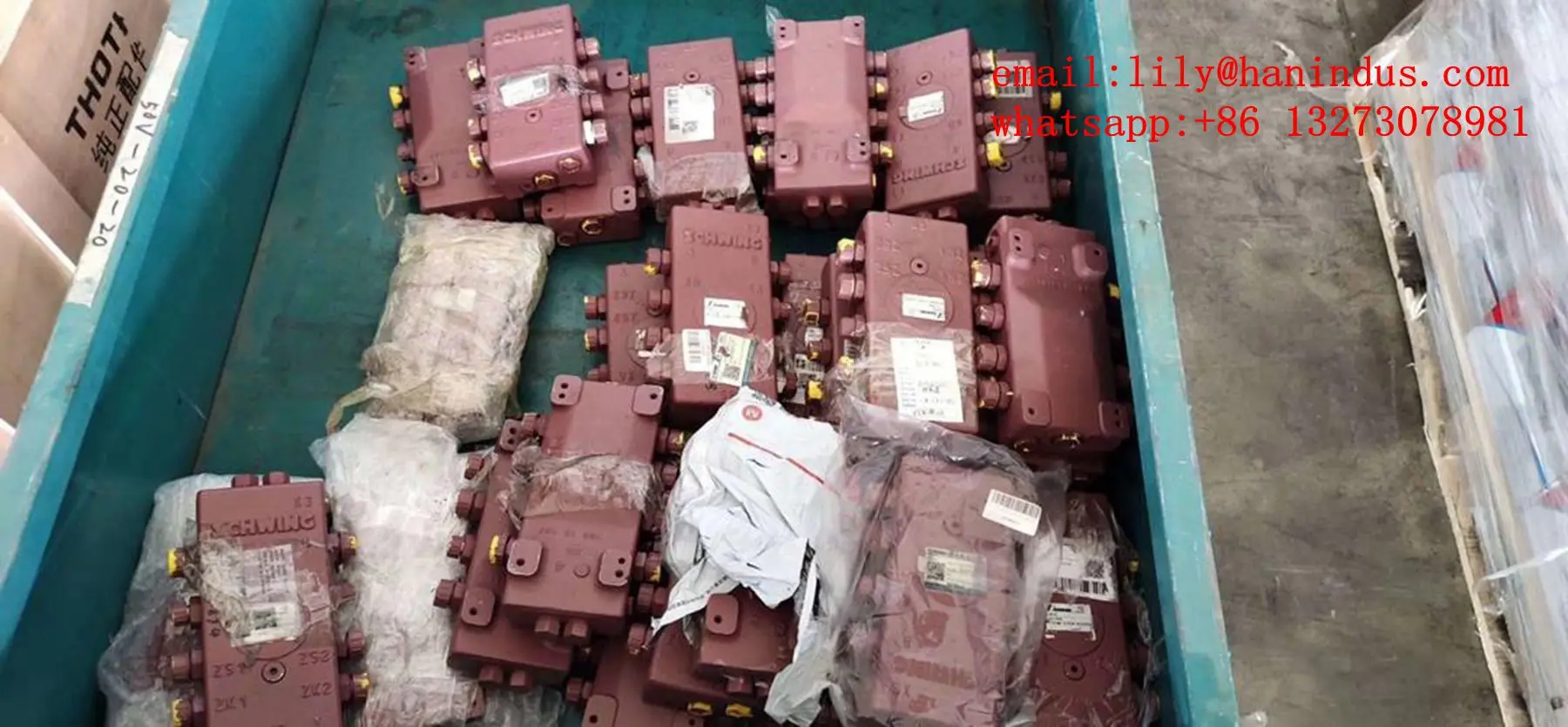 Válvula de colector hidráulico, bloque de Control, 10171638 MPS, Schwing