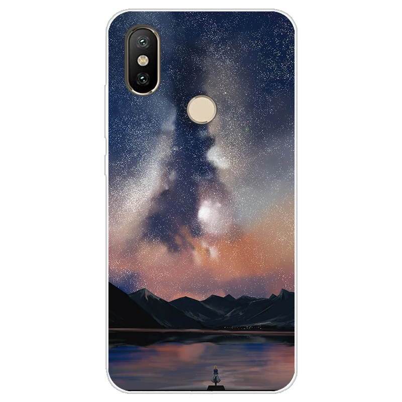 Case For Xiaomi Mi A2 Case Xiaomi Mi 6X TPU Phone Case For Xiaomi Mi A2 Silicone Back Cover For Xiaomi Mi 6X Soft Case on A2 6X