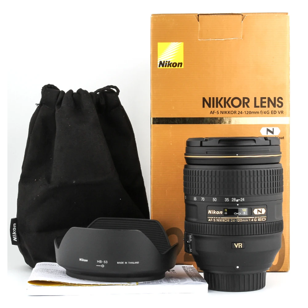 Nikon AF-S NIKKOR 24-120mm f/4G ED VR Lens For Nikon SLR Cameras