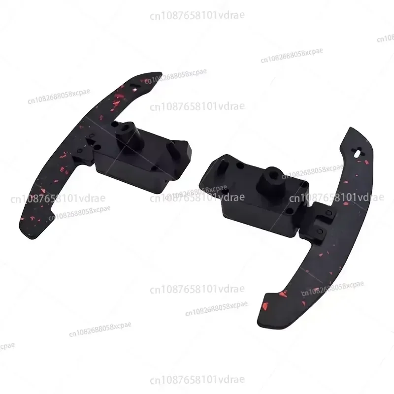 Extension for Car Steering Wheel Shifters: Forged Carbon Fiber Magnetic Shift Paddles