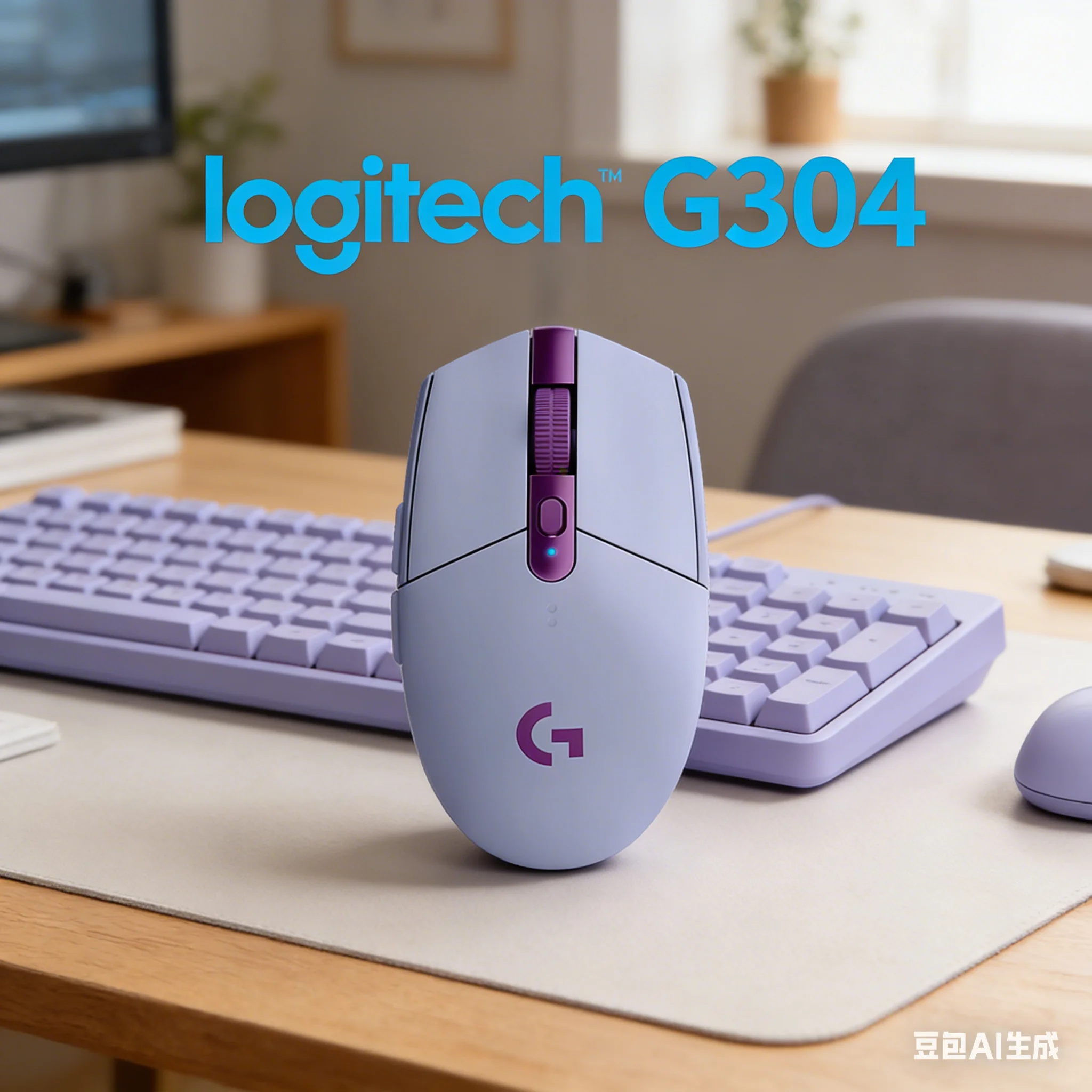 

Беспроводная игровая мышь Logitech G304 Lightspeed, сенсор HERO 12K, отклик 1 мс для ПК, ноутбуков и FPS-игр