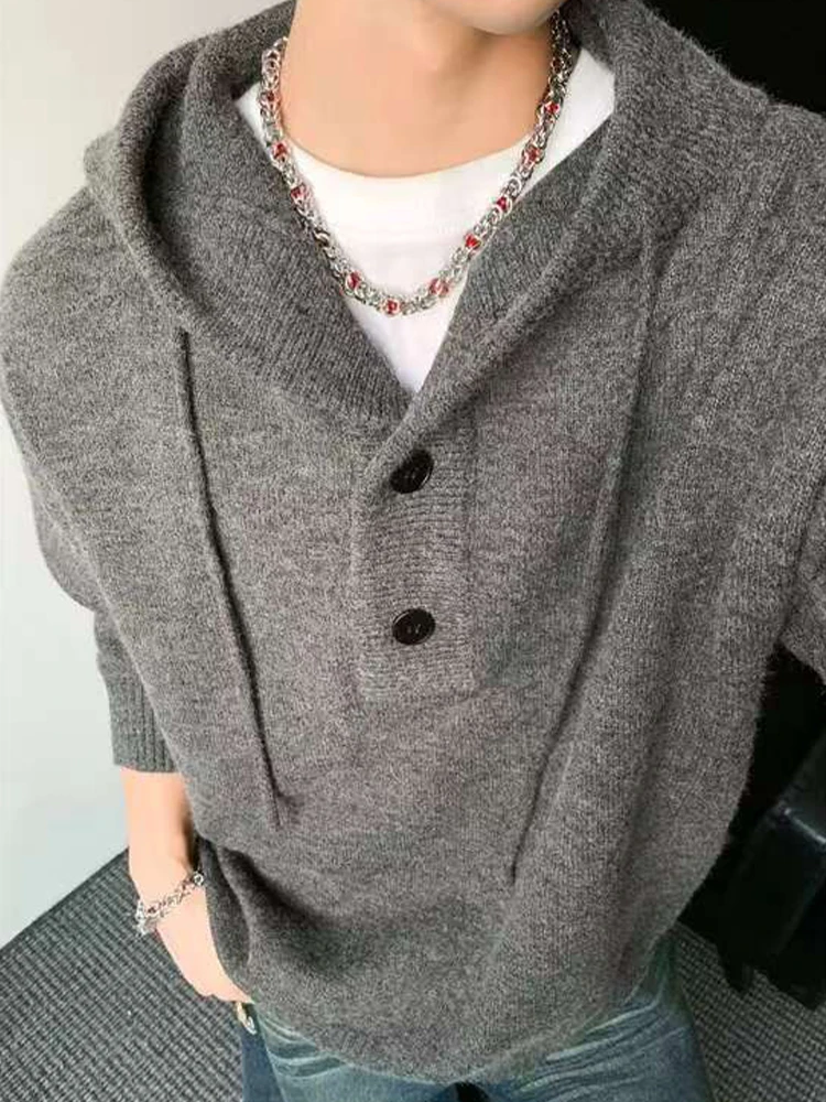 

Мужская толстовка в американском ретро-стиле с капюшоном, свободного кроя, повседневная, в стиле lazy style, с длинным рукавом, для дома и на каждый день, комфортная посадка