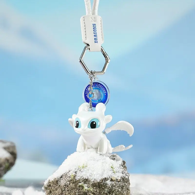 

Potdemiel Honey Pot Light Fury & Night Fury Couple Keychain, Creative Car Bag Charm Unique Gift for Men Women Lovers