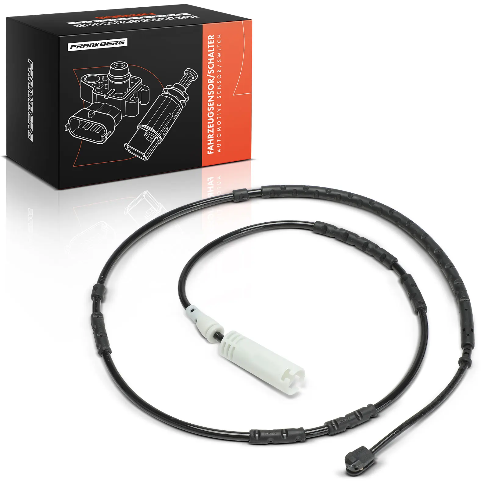 Frankberg 1x capteur d'usure des plaquettes de frein pour essieu arrière BMW X1 E84 sDrive xDrive 2010-2015 2BWS0256 34356792565 V20720081