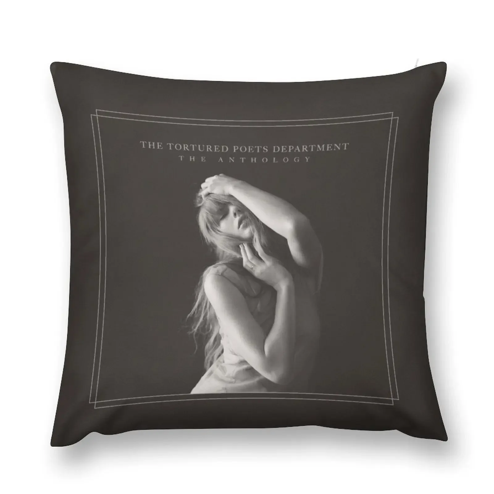 The tortured poets department the anthology album cover art,ttpd album poster Throw Pillow autumn decoration pillow