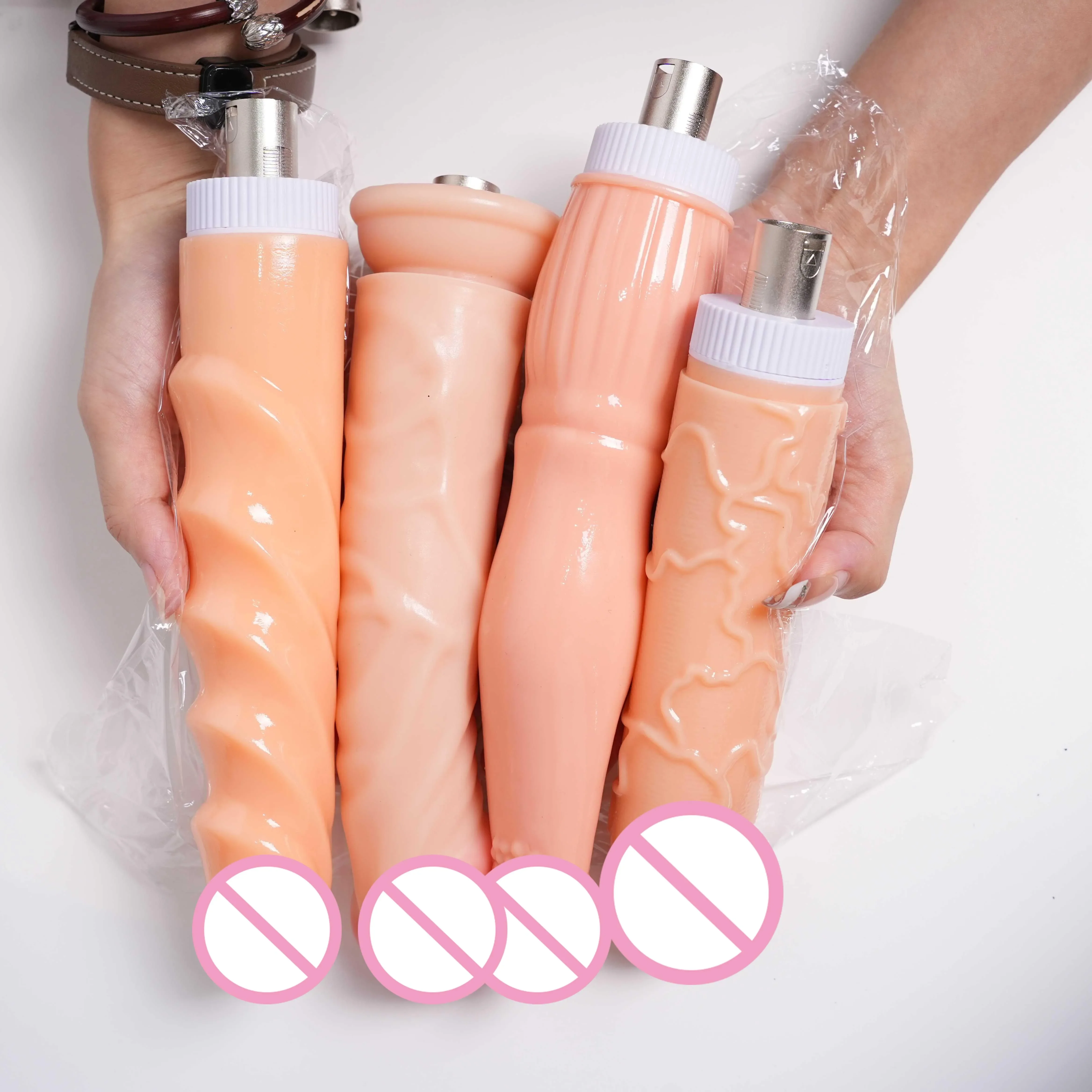 Entry Level Sex Machine 3XLR Accessories Realistic Dildos for A2/A1 Sex Masturbation Love Machine for Women Man Sex Products - view 2