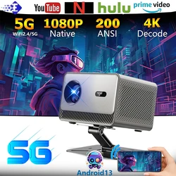 30000 Lumens 4K UHD Projector Laser Focus Android 12 WiFi 1080P Full HD Home Theater Movie Projector For Netflix M10 PLUS
