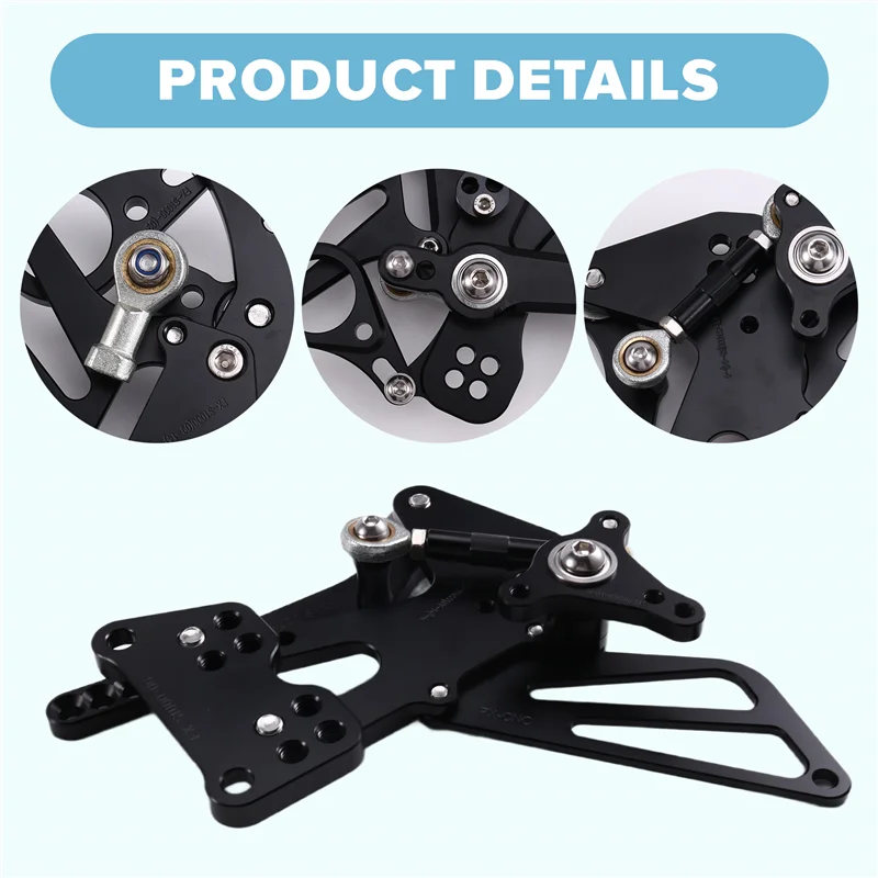 

Rearset Footpeg Adjustable Rear Footrest For BMW S1000RR 2009-2014 Motorcycle Accessories