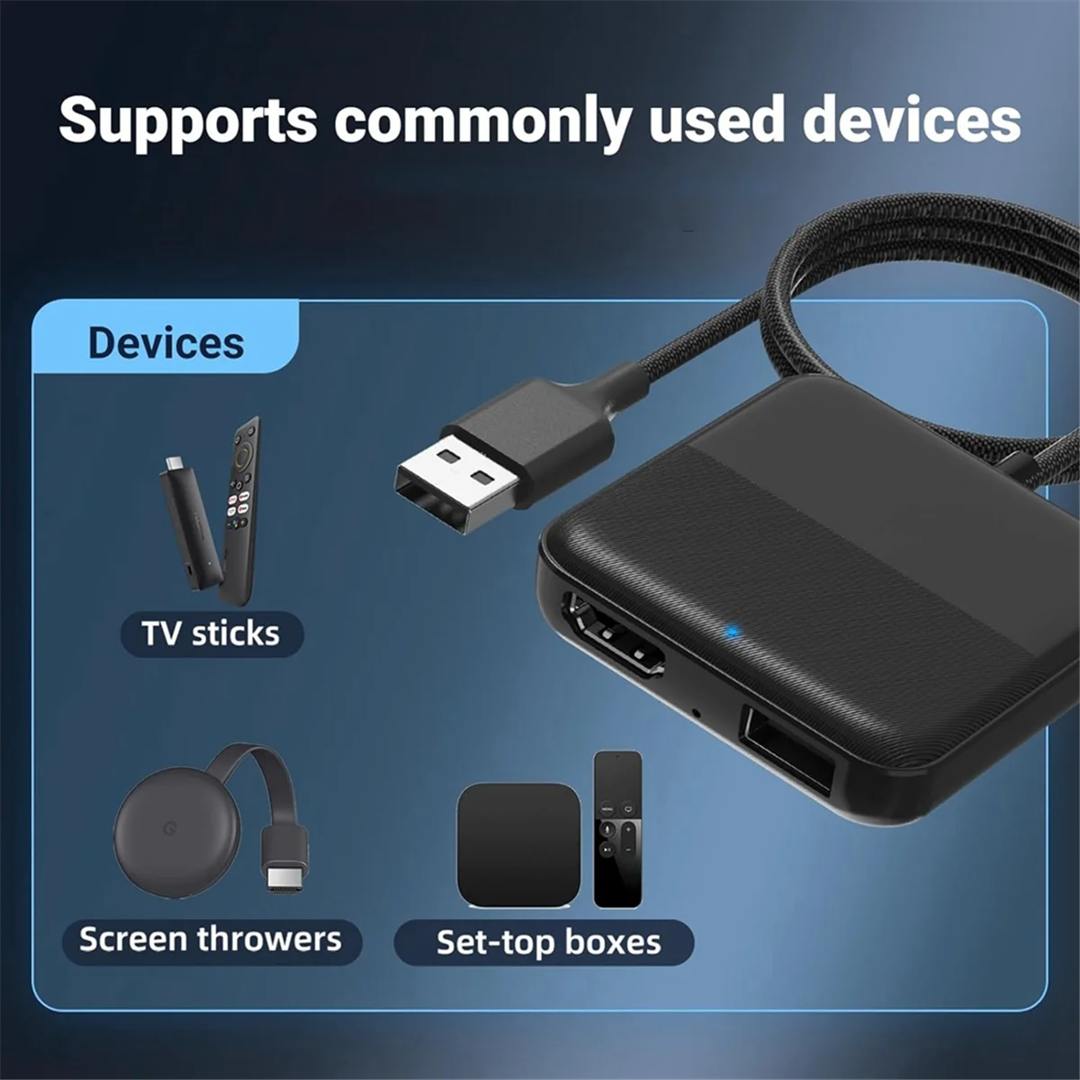 Convertitore TV Mate per auto per TV stick Set-Top box lanciatori di schermo console di gioco adattatore CarPlay multimediale per auto