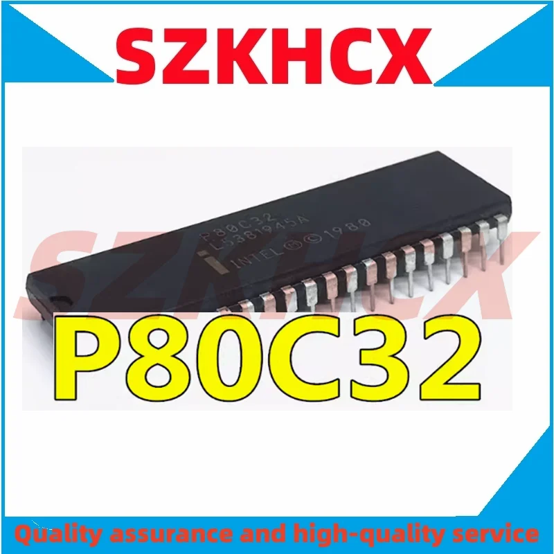 5PCS/LOT P80C32 80C32 Low Voltage Microcontroller Chip Direct Insert DIP-40