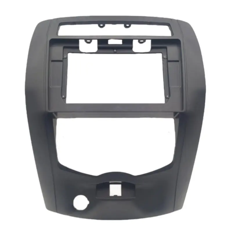 Stable-10Inch Car Android Radio Frame Fascia For NISSAN LIVINA 2013-2016 LHD Screen Navigation Dash Panel Frame Black