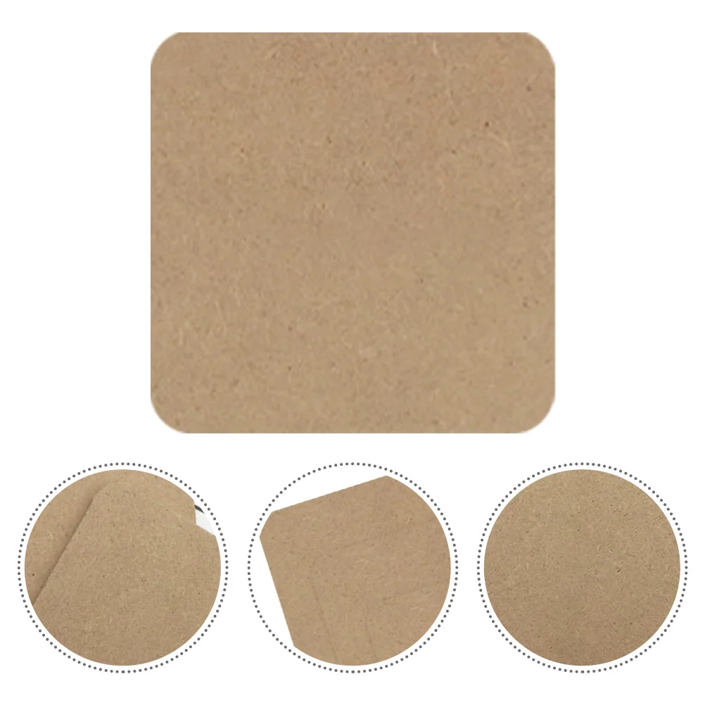 10 Pcs Clay Backing Board for Pottery Blank Crafts Plate DIY Supplies Wood Wedging