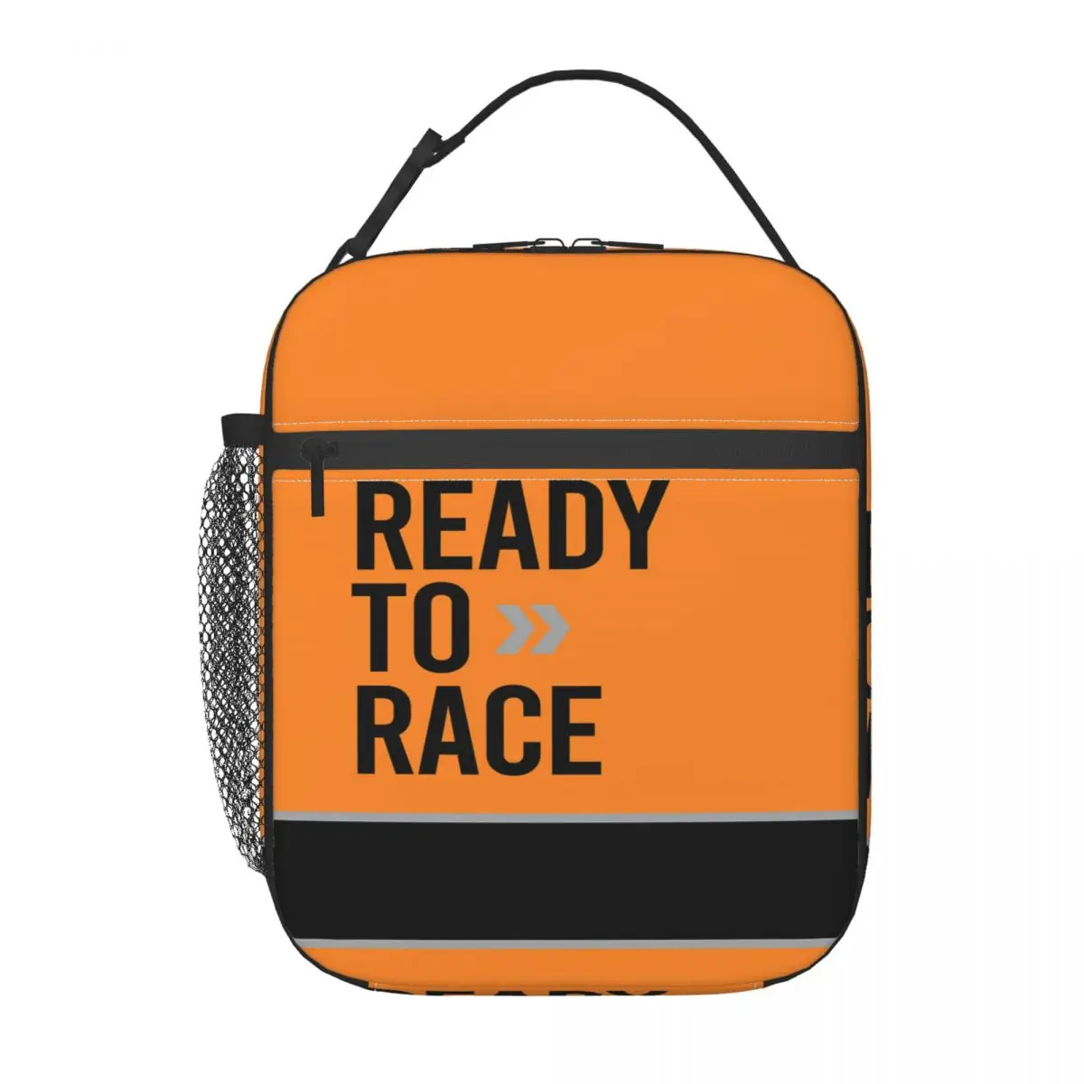 Ready To Race Insulated Lunch Tote Bag Enduro Cross Motocross Bitumen Bike Life Resuable Cooler Thermal Bento Box School Travel