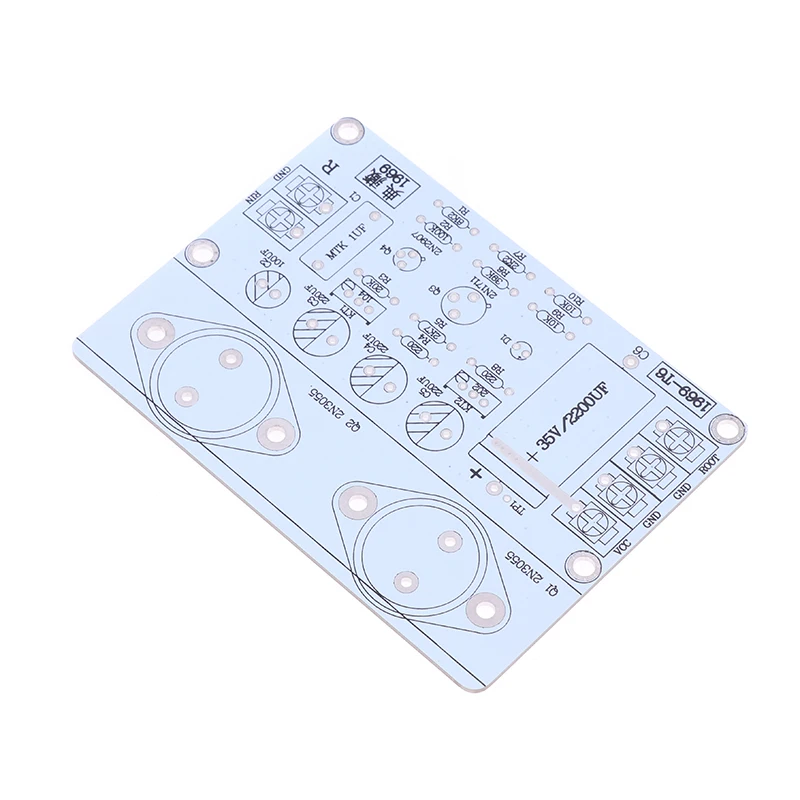 Classic Hood 1969 Circuit Board Two Channel HiFi Class A Power Amplifier PCB Board DIY Stereo Speaker Kit view 2