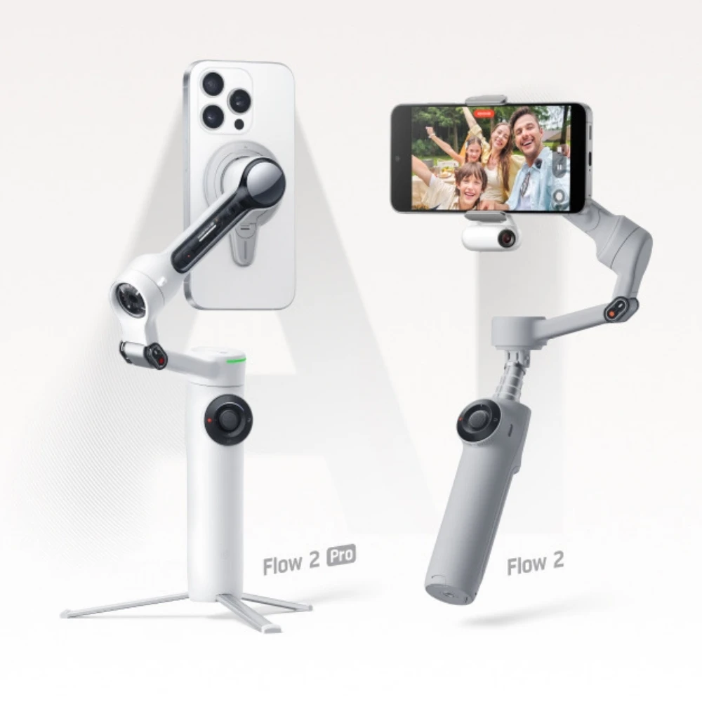 Insta360 Flow 2 Pro または Flow 2 ハンドヘルドジンバル