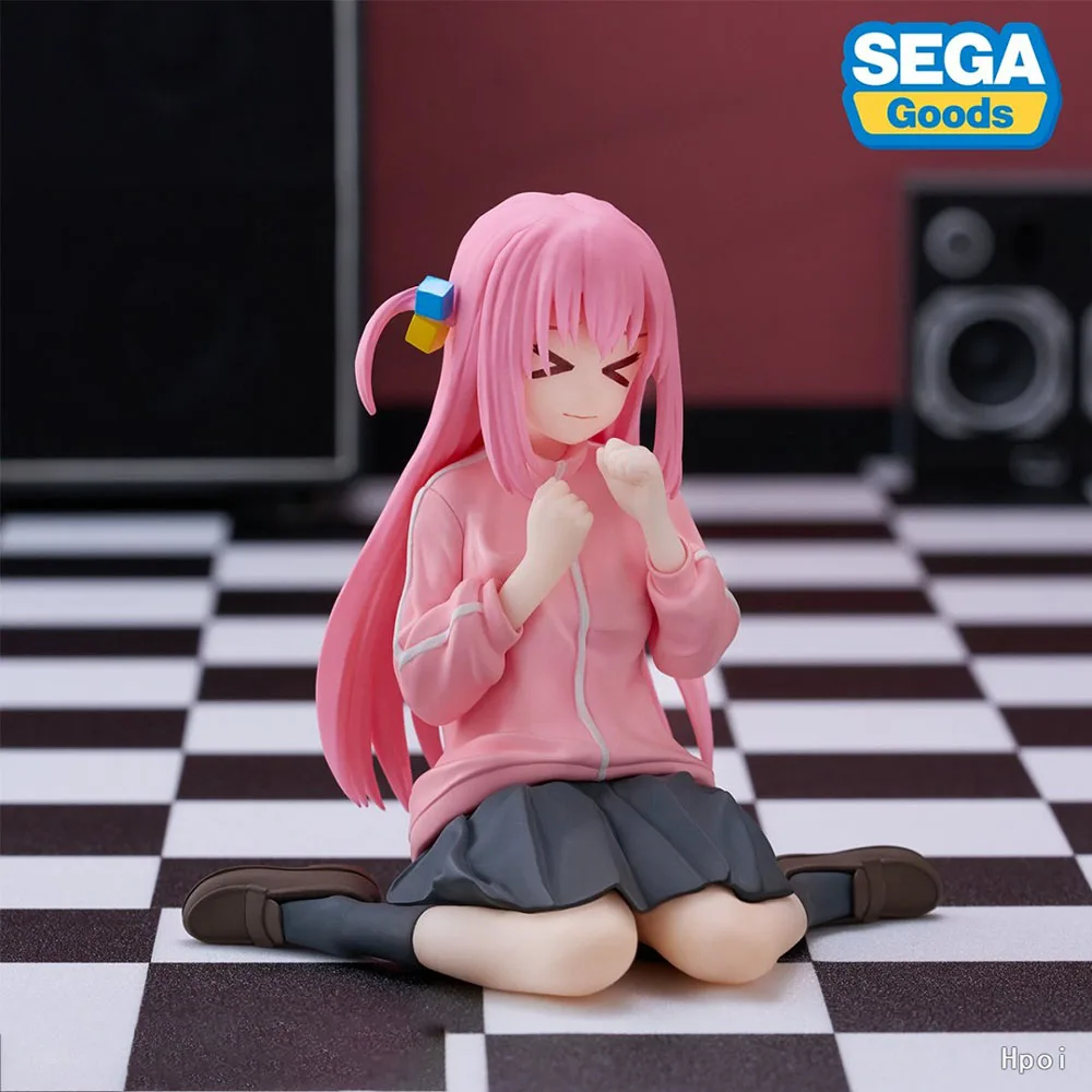 SEGA Premium Chokonose Figure Bocchi The Rock! Gotou Hitori Original Anime Figure Action Figure Collection Series Model Toys