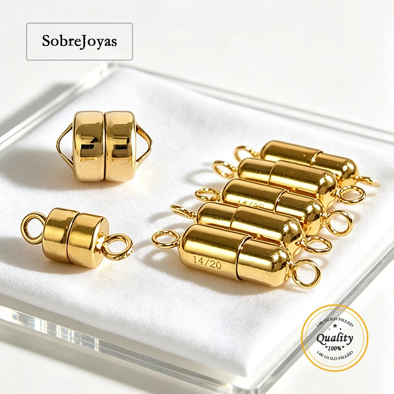 Jewelry Making Set - 14K Gold Filled Magnetic Clasps 3