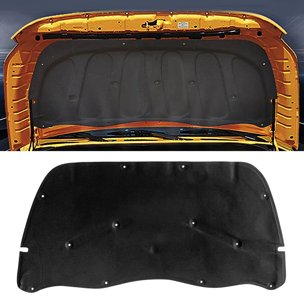 Car Heat Sound Insulation Cotton Front Hood Engine Firewall Pad Cover Noise Deadener for Toyota FJ Cruiser XJ10 2007-2019