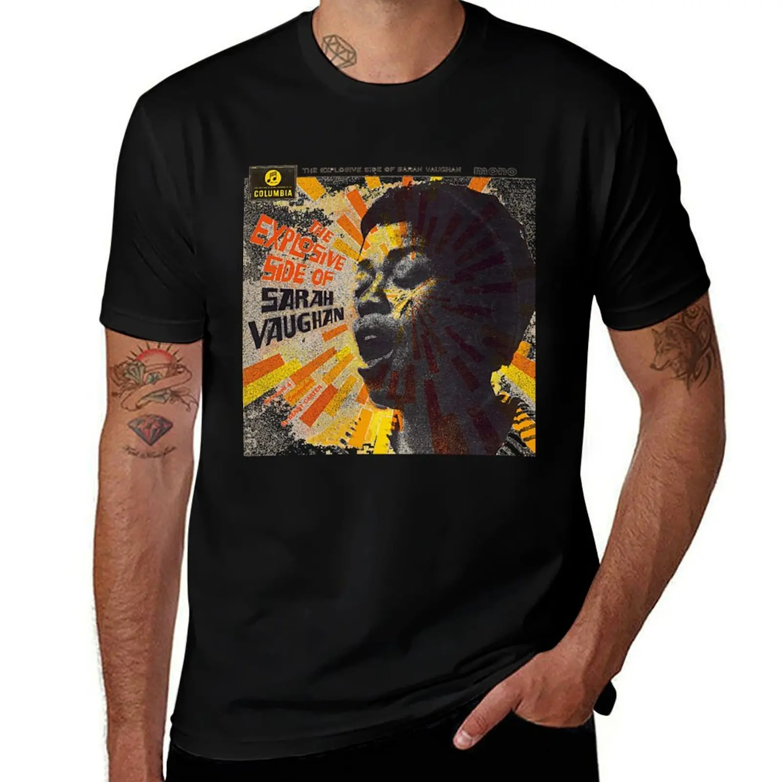 

Sarah Vaughan Jazz T-Shirt Blouse hippie clothes tops T-shirts oversize mens big and tall t shirts