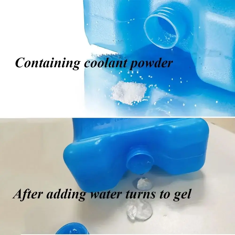Ice Pack for Coolers, Breastmilk Bottle Storage, Lunch Box, Insulated Contoured Freezer Pack, Long Lasting Reusable Cool Pack