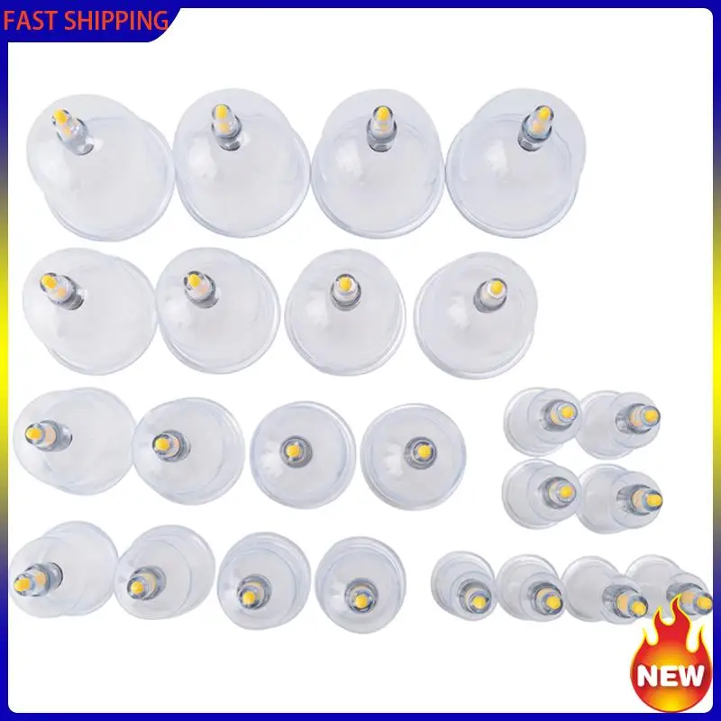 Hot Trend-96Pcs Chinese Biomagnetic Vacuum Cupping Home Cupping Therapy Set Body Relax Tight Muscles Massage Pain Relief Tool