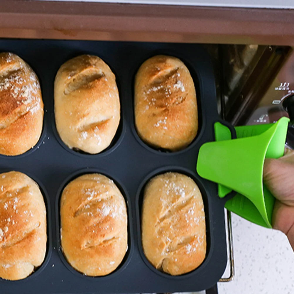 

2Pcs Silicone Baking Mold Set Eco-Friendly Odorless Non-Stick for Cake Bread Chocolate Craft Molds Easy Release DIY Kitchen Tool