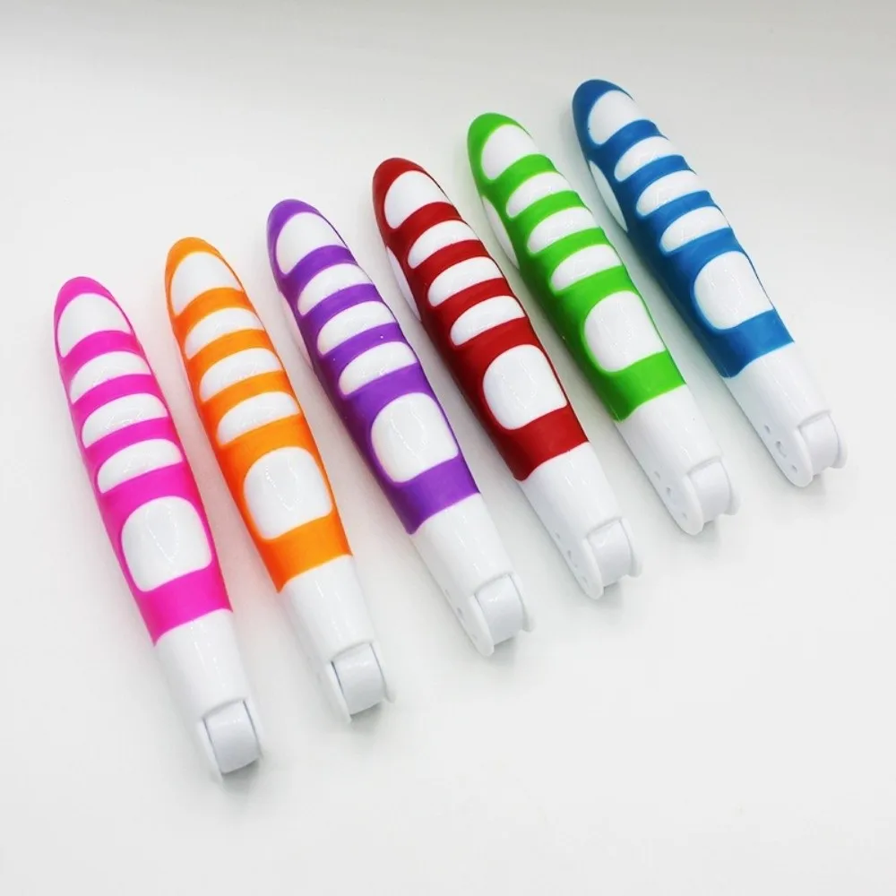 6pcs/set Useful Plastic Folding Toothbrush Soft-Bristled Full-head Tooth Cleaning Tools Mini Space-Saving Oral Care Oral Hygiene