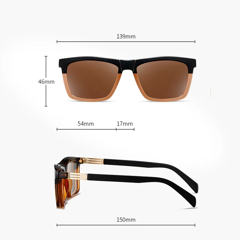 كليب على نظارات شمسية رجل للطي الاستقطاب النظارات الشمسية النساء نظارات حديثة الطراز العلامة التجارية الفاخرة خمر قصر النظر النظارات البصرية الإطار #2
