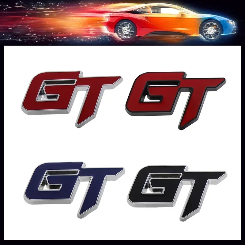 3D Auto-Styling GT Aufkleber für X6 X5 Mk 1 2 3 7 Vordere Motorhaube Kühlergrill Tür Kofferraum Heck Emblem