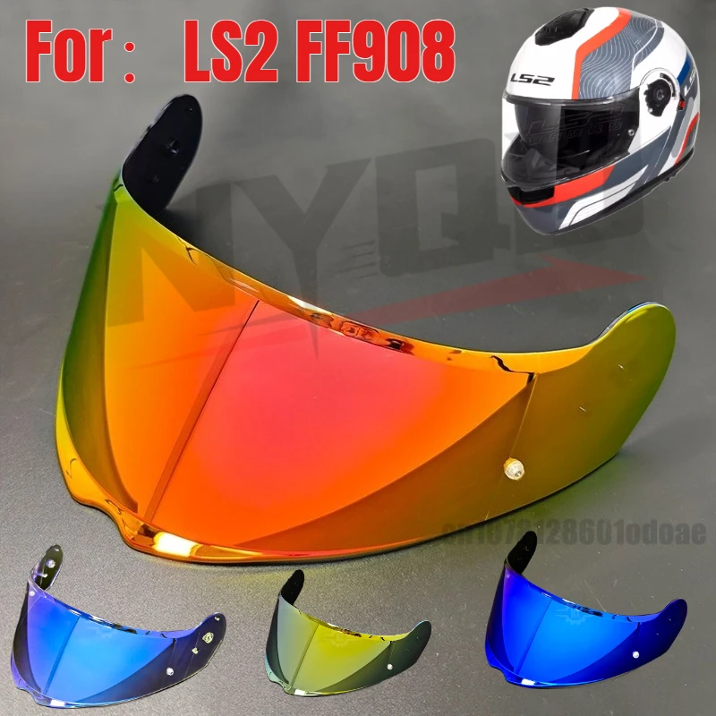 

Motorcycle helmet Visor for LS2 FF908 STROBE II Helmets Replacement Lens Shield Windshield Glass goggle