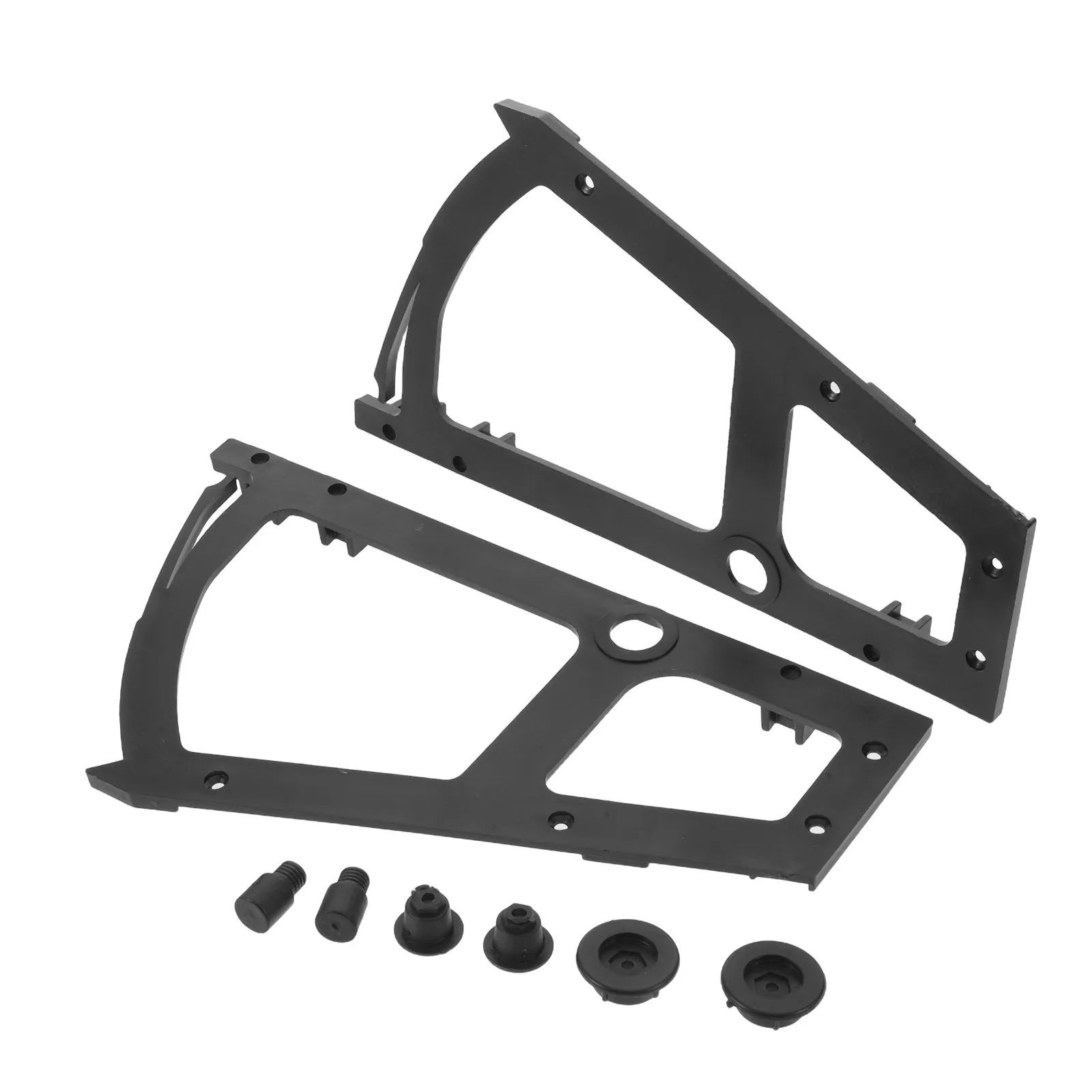 2Pcs Plastic Flip Plate Hinges for Shoe Cabinets Space Saving Cabinet Hardware Turning Rack Hinges Shoe Rack Replacement Parts