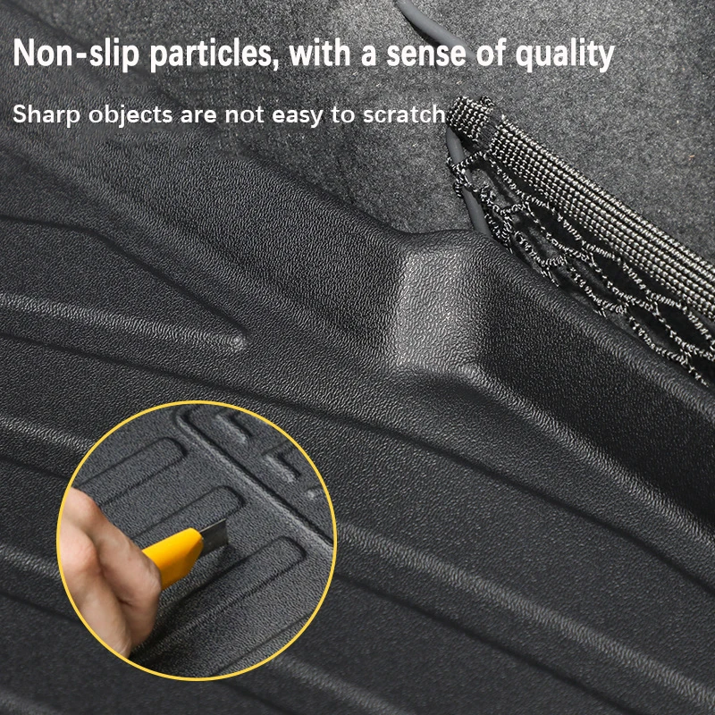 Car Trunk Floor Mats for Ford Explorer U625 MK6 2021 2022 2023 2024 7seat Carpet Anti-scratch Cushion Storage Pad Accessories