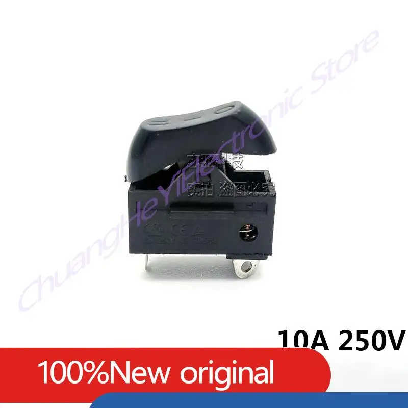 Hair Dryer Switch 3 Pin 3 Speed Copper Silver Point Environmental Flame Retardant RK2-33 Ship Type Switch 10A 250V