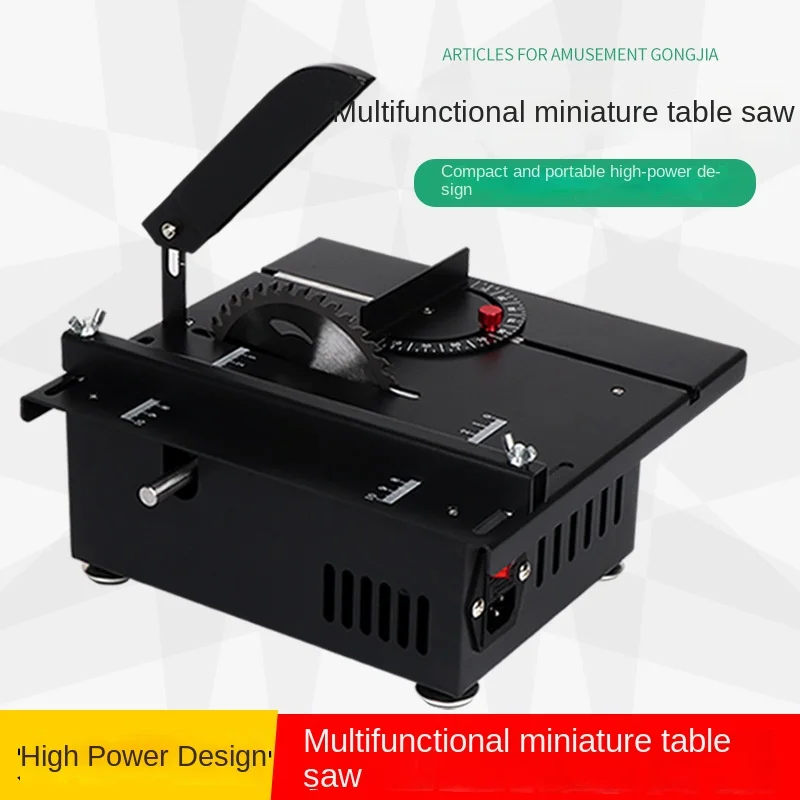 

Micro precision household woodworking push table saw multifunctional cutting machine