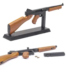 1/3 Miniature Thomson Toy Gun Model 1:3 Scale Diecast Metal Plastic Build kit