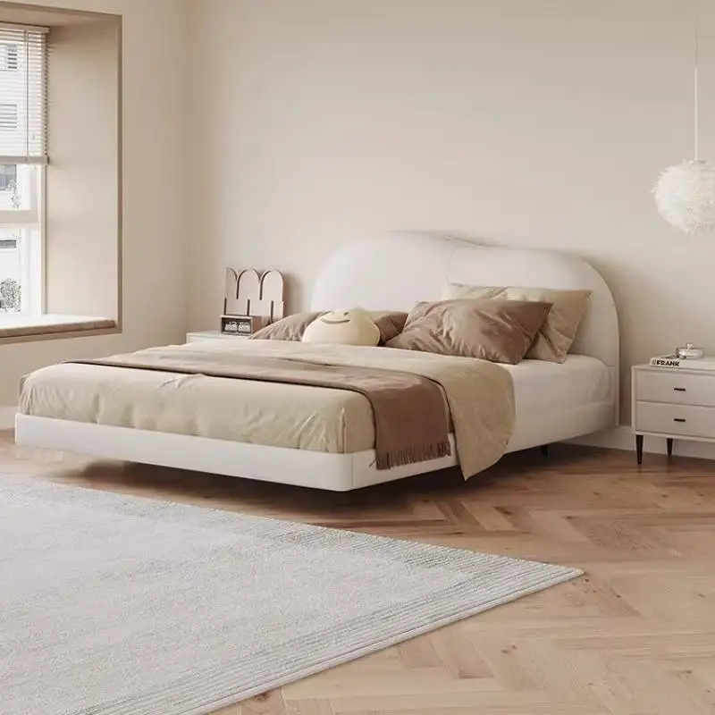 

Bed Design Modern Unique Japanese Floating Double Bed Wooden Furniture