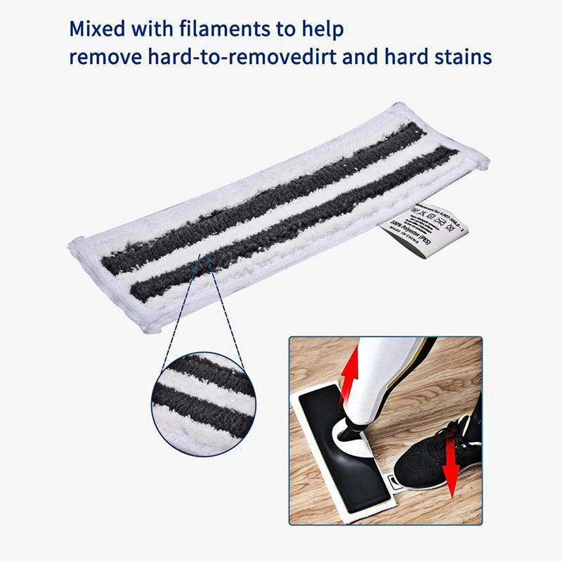 كارشر مجموعة ملحقات منظف البخار ، قطعة قماش مجهرية ، مجموعة واحدة ، sc 2 ، sc 3 ، sc 4 ، sc 5