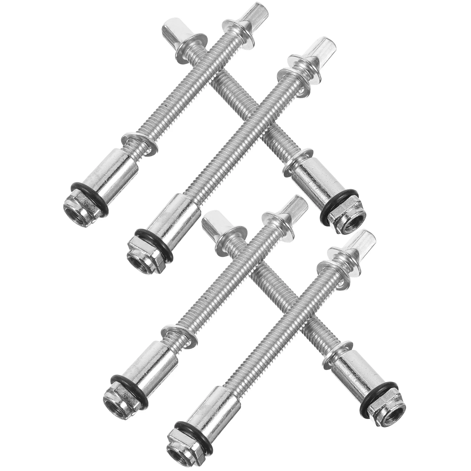 

6 Pcs Snare Drum Screw Fittings Bass Screws Metal Accessories Percussion Instrument