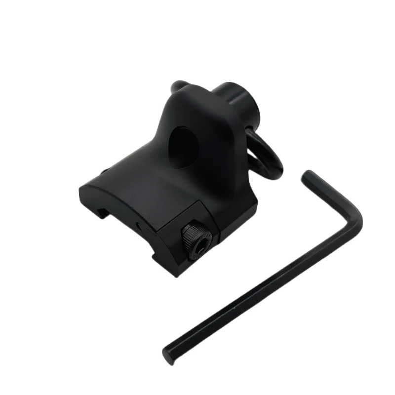 New Tactical Sling Swivel Mount GS Rail Mount Hand Stop Picatinny Rail Mount Base 20mm Connecting QD Sling Ring