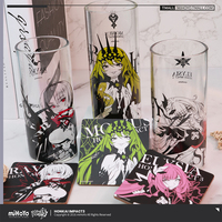 Honkai Impact 3rd Official Merch miHoYo Original Authentic Line Impression Series Glass Doujin Cute Coaster Elysia Mobius