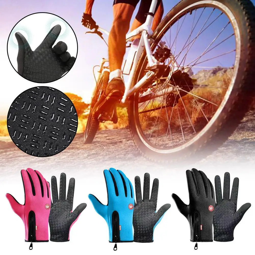 Winter Gloves For Men Women Waterproof And Non Slip Strong Wear Resistance Multi Purpose Warm And Windproof Touchscreen Y5Y6