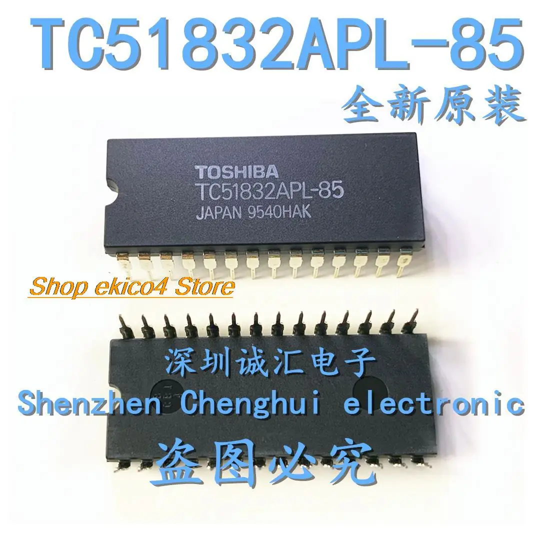 

5 шт., Оригинальные запасные флэшки TC51832APL DIP28