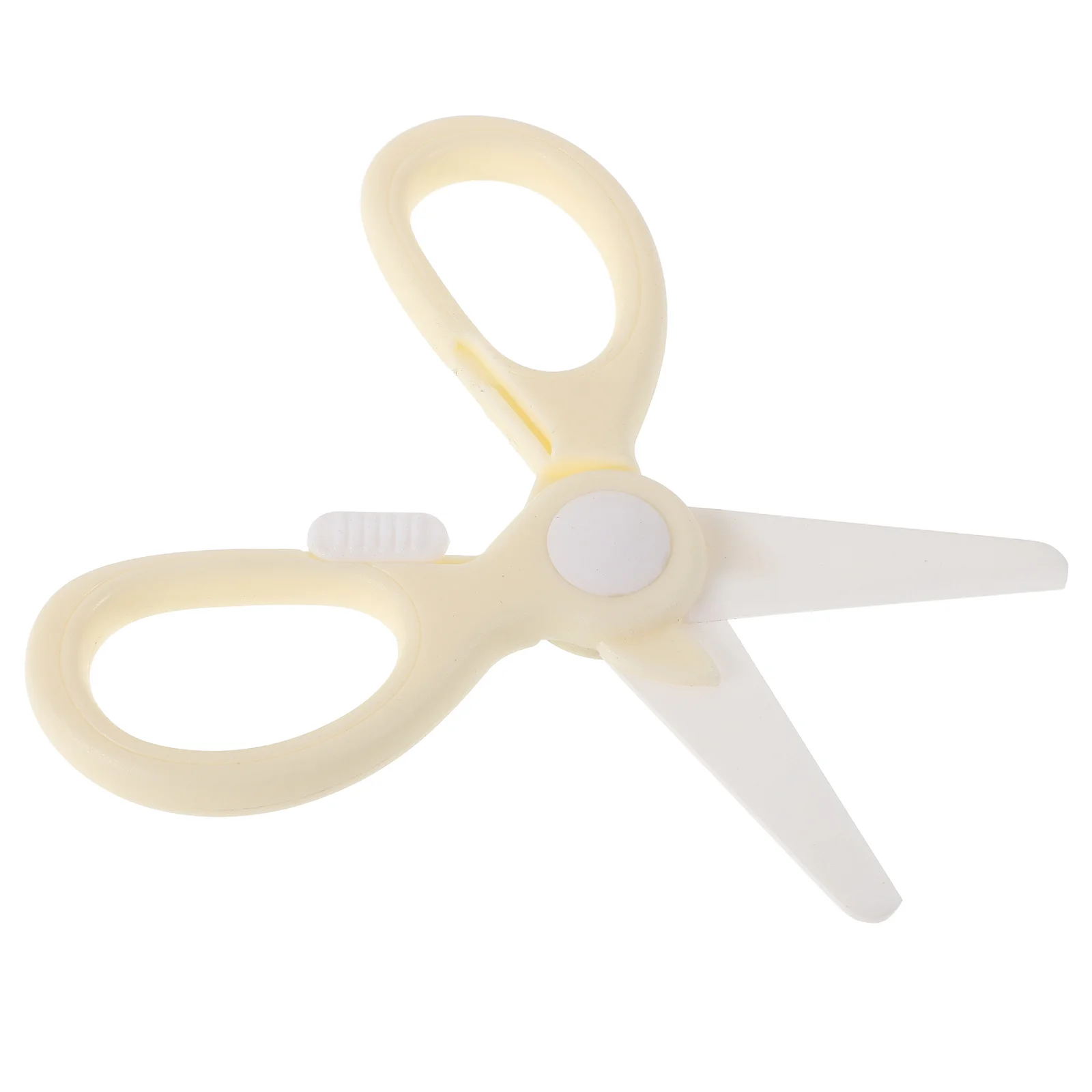 

Portable Ceramic Food Cutter Scissors for Baby Food Meat Noodles Vegetable Multifunctional Kitchen Shears for Travel Home